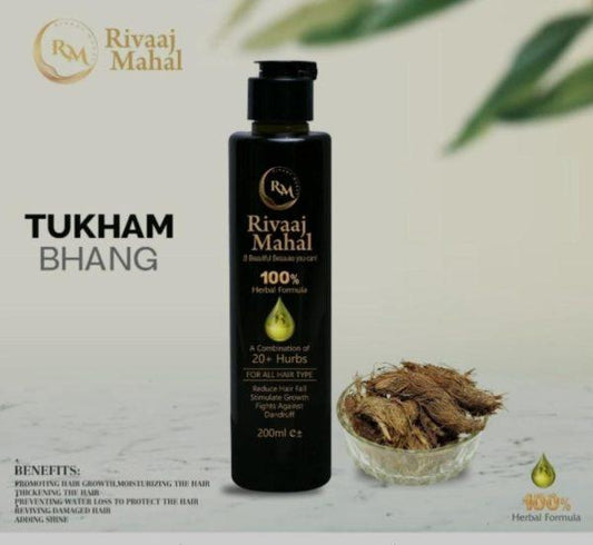 2 in 1 Hair Care Deal: Nourishing Hair Oil & Cleansing Shampoo - 2 Pcs
