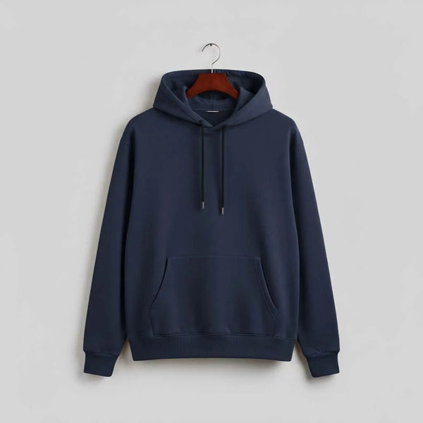 1 Pc Men's Micro Plain Hoodie